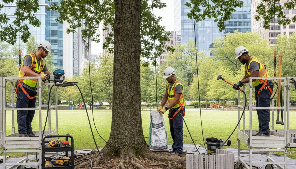 Root protection service for trees in Richmond, VA by Arbor Tree Care