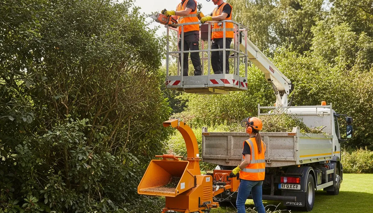 Shrub removal service in Richmond, VA by Arbor Tree Care for overgrown yard cleanup